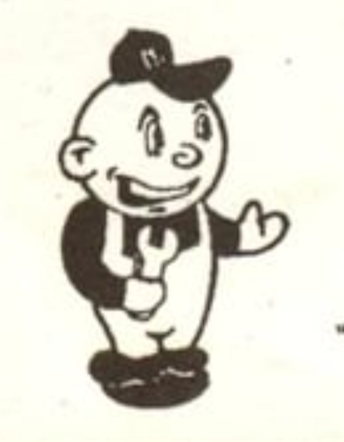 The Fazule & Sons plumber mascot