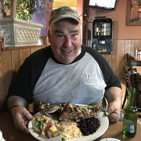 Tony Fazule at a neighborhood restaurant